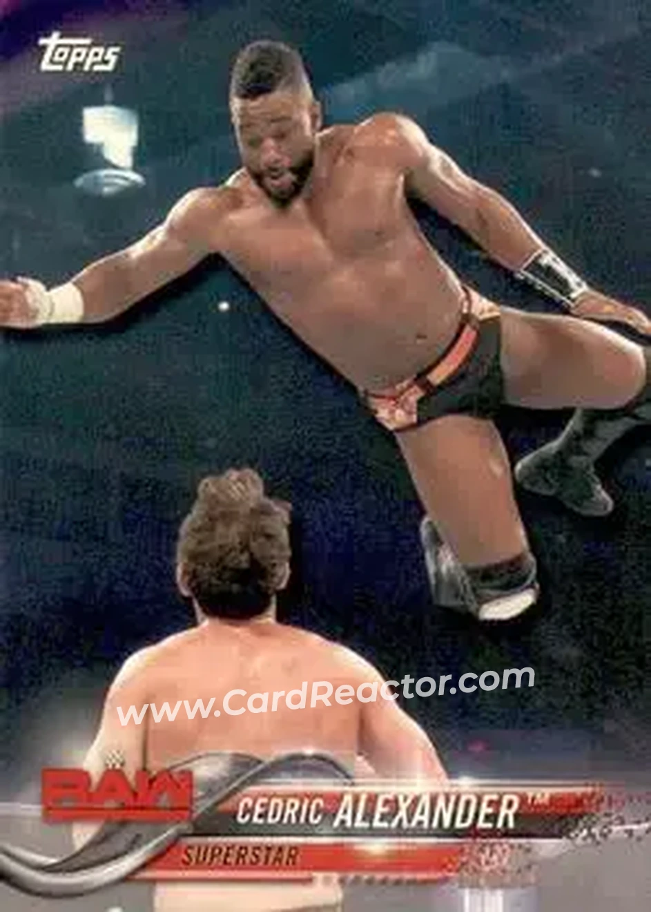 2018 Topps WWE #22 - Cedric Alexander