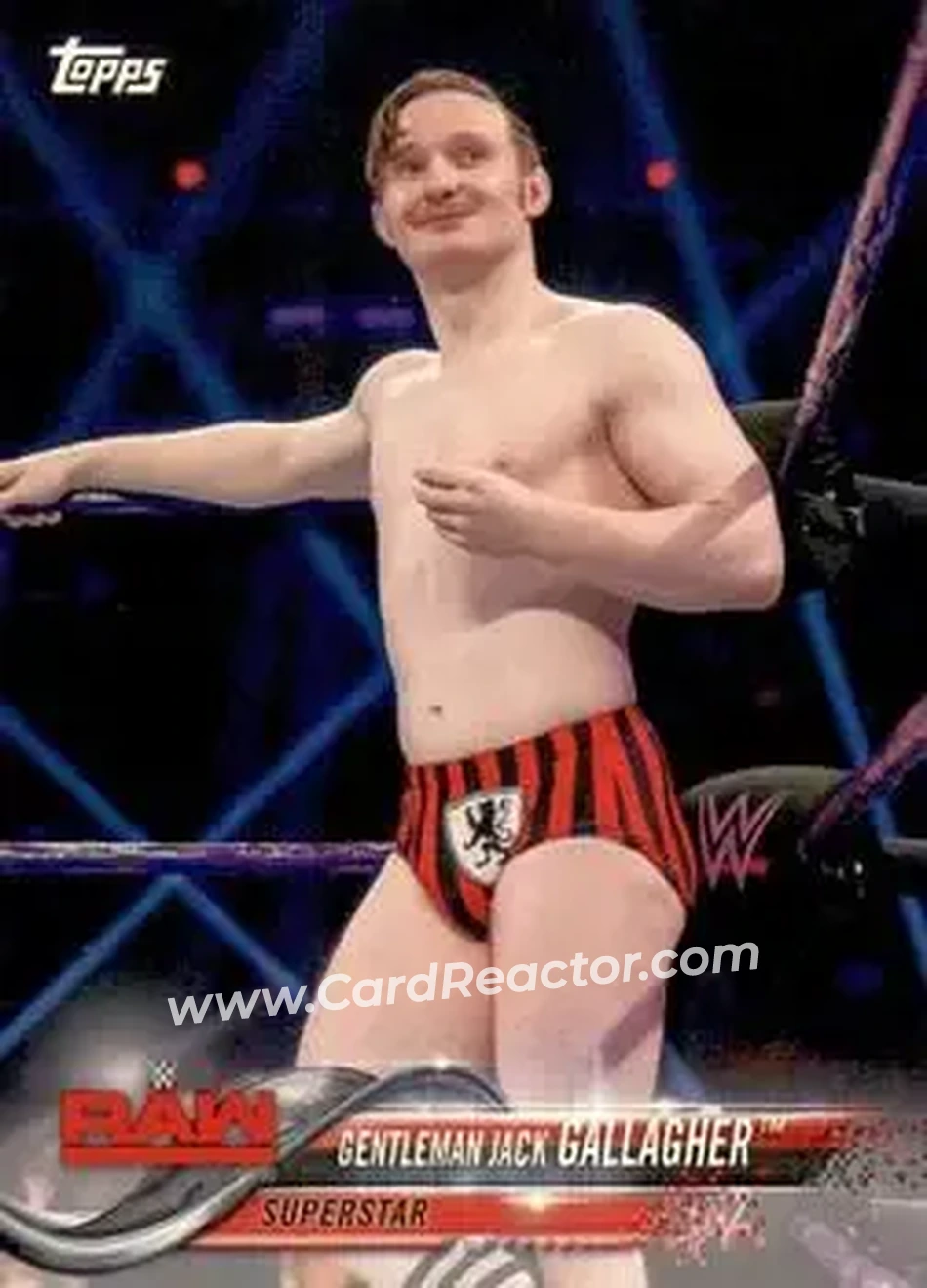 2018 Topps WWE #33 - Gentleman Jack Gallagher