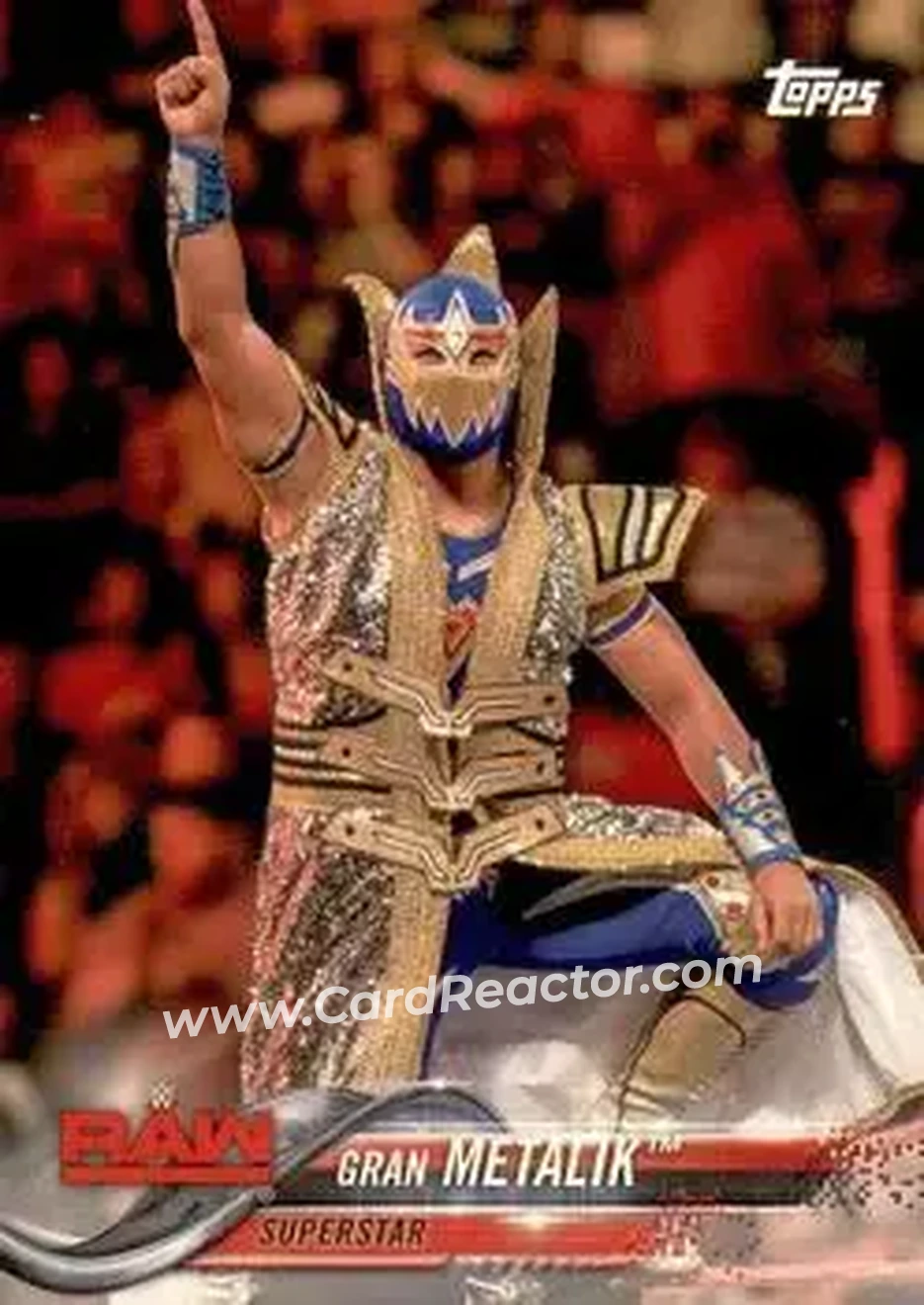 2018 Topps WWE #34 - Gran Metalik