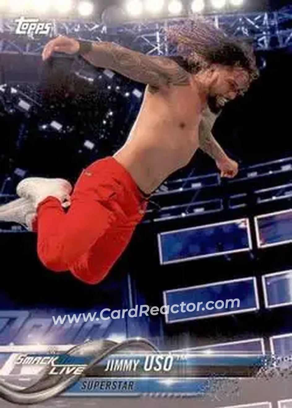 2018 Topps WWE #41 - Jimmy Uso