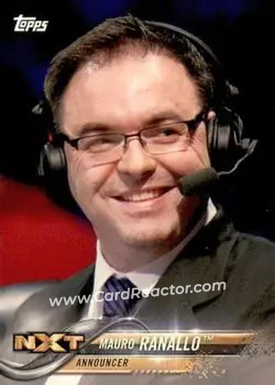 2018 Topps WWE #55 - Mauro Ranallo
