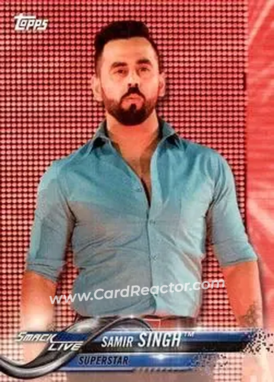 2018 Topps WWE #81 - Samir Singh