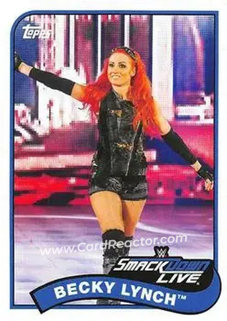2018 Topps WWE Heritage #10 - Becky Lynch