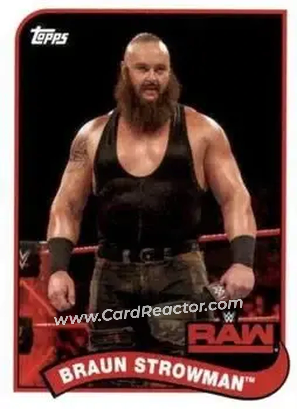 2018 Topps WWE Heritage #15 - Braun Strowman