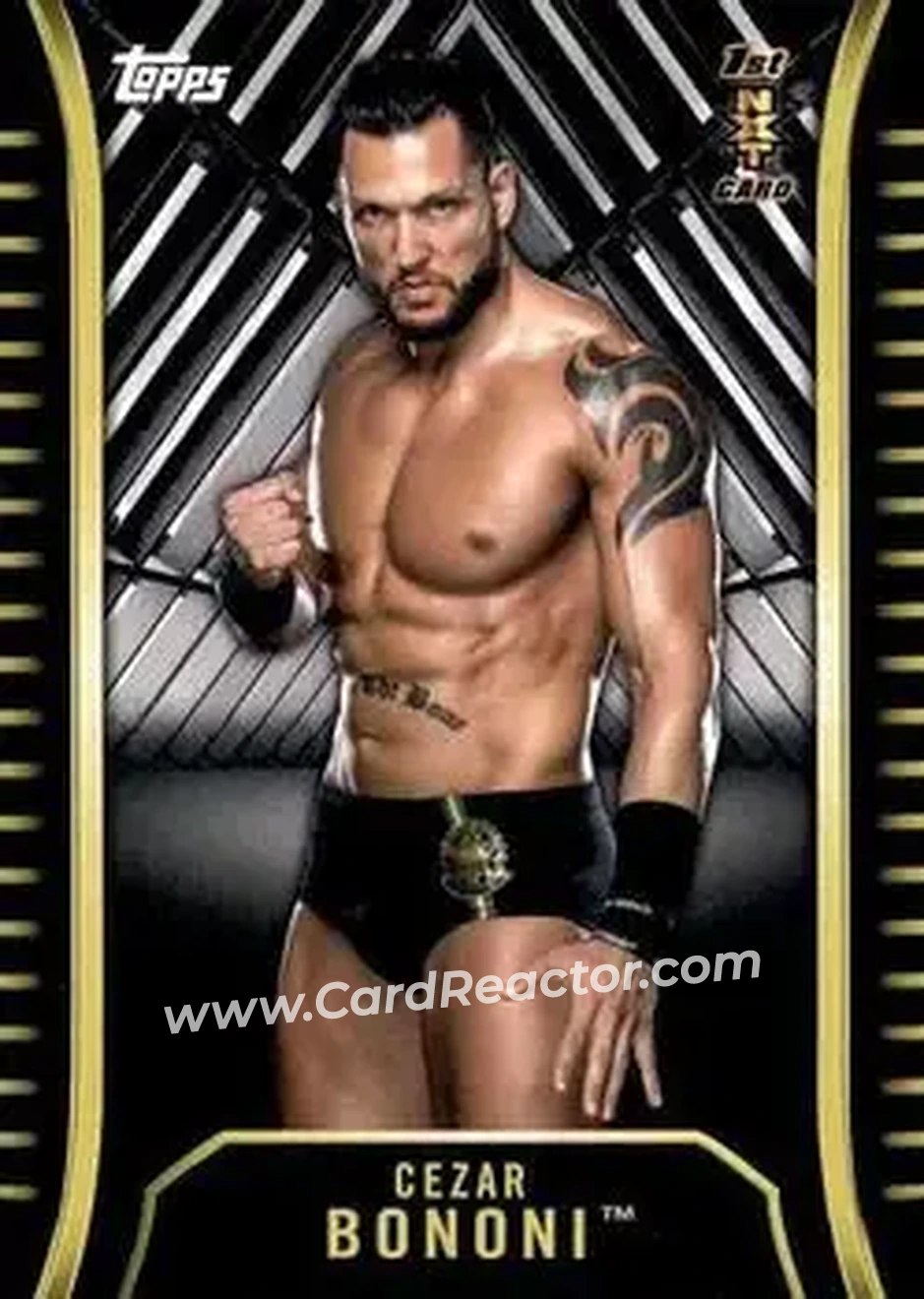 2018 Topps WWE NXT #R-9 - Cezar Bononi