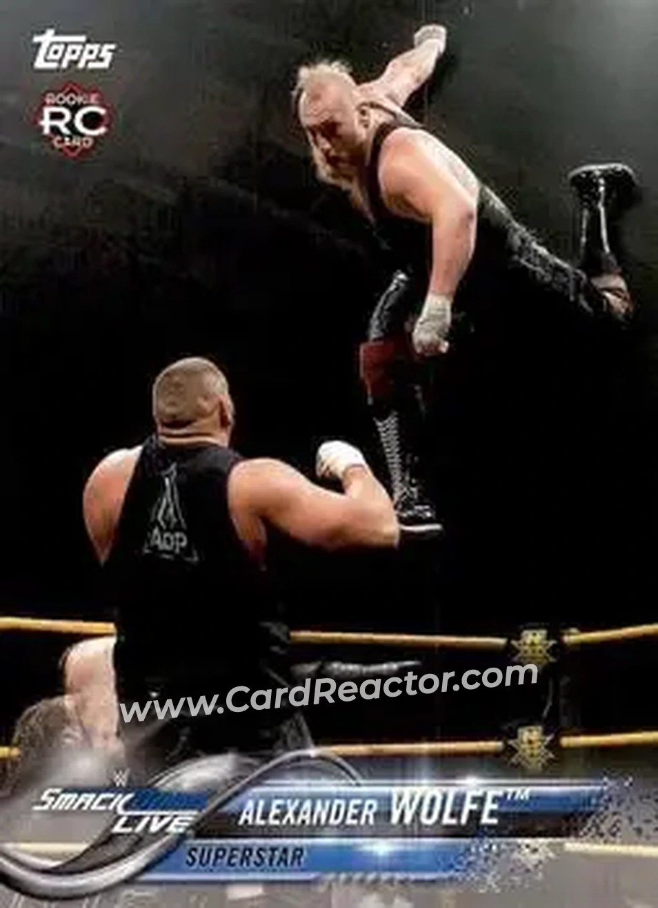 2018 Topps WWE Then Now Forever #104 - Alexander Wolfe