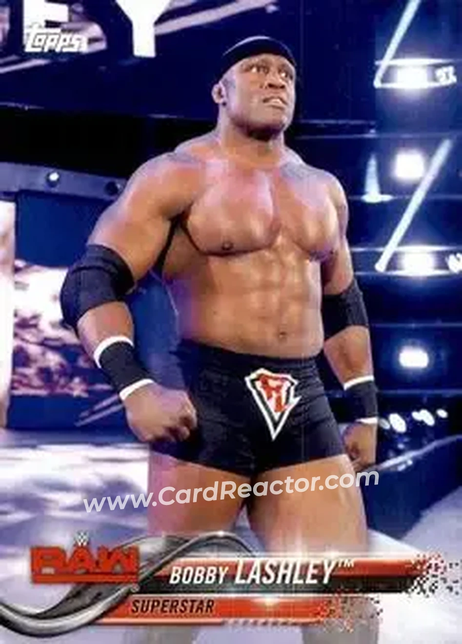 2018 Topps WWE Then Now Forever #112 - Bobby Lashley