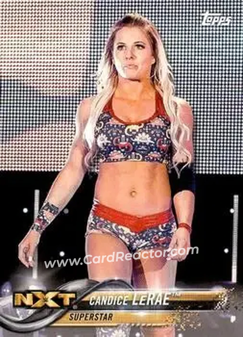2018 Topps WWE Then Now Forever #115 - Candice LeRae