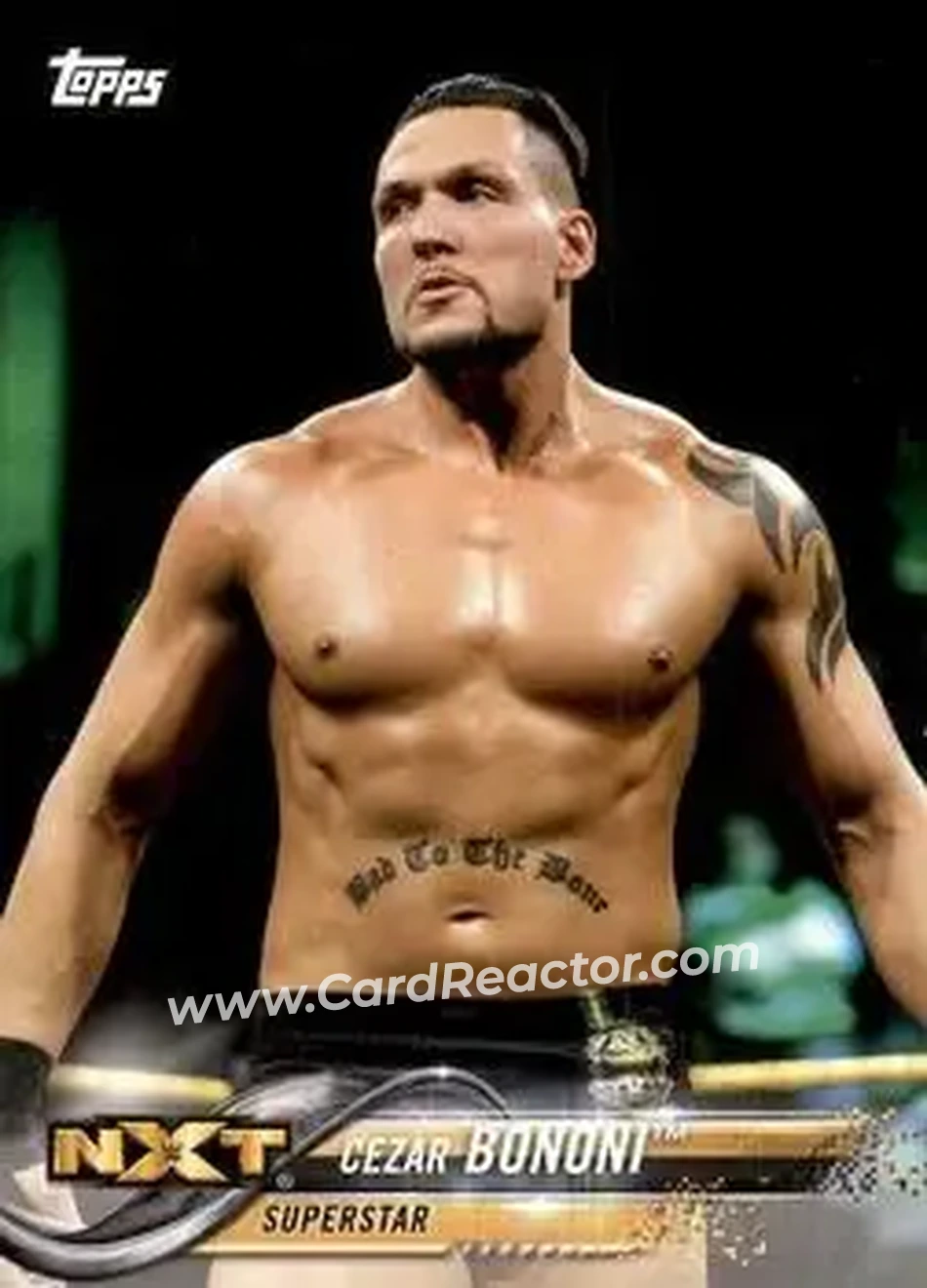 2018 Topps WWE Then Now Forever #117 - Cezar Bononi