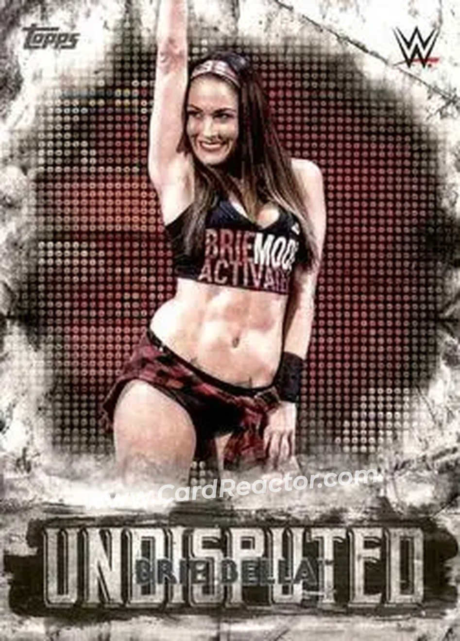 2018 Topps WWE Undisputed #8 - Brie Bella