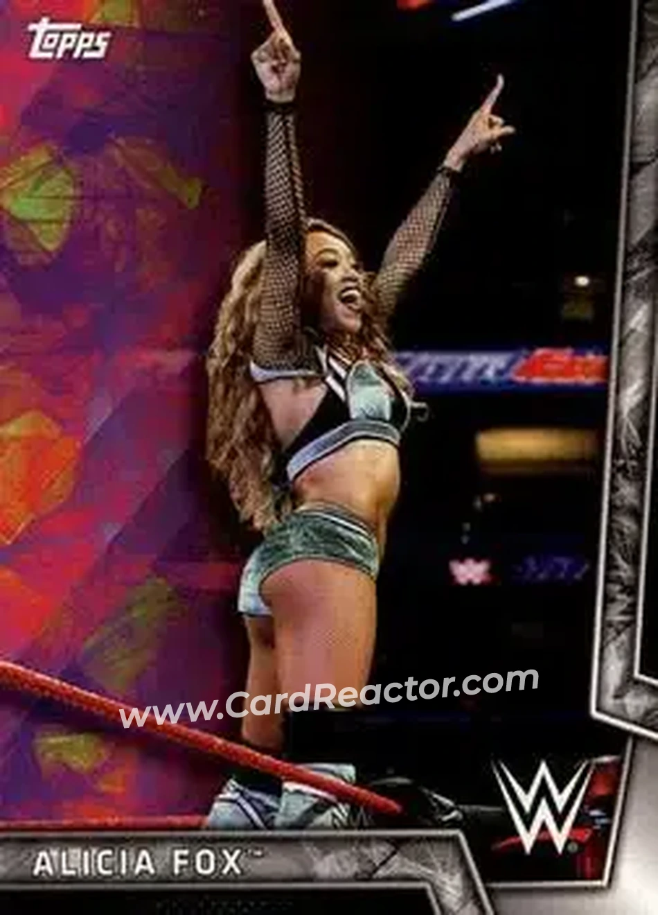 2018 Topps WWE Women's Division #2 - Alicia Fox