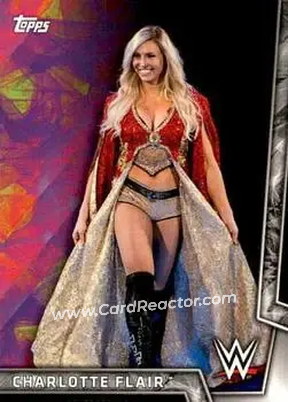 2018 Topps WWE Women's Division #9 - Charlotte Flair