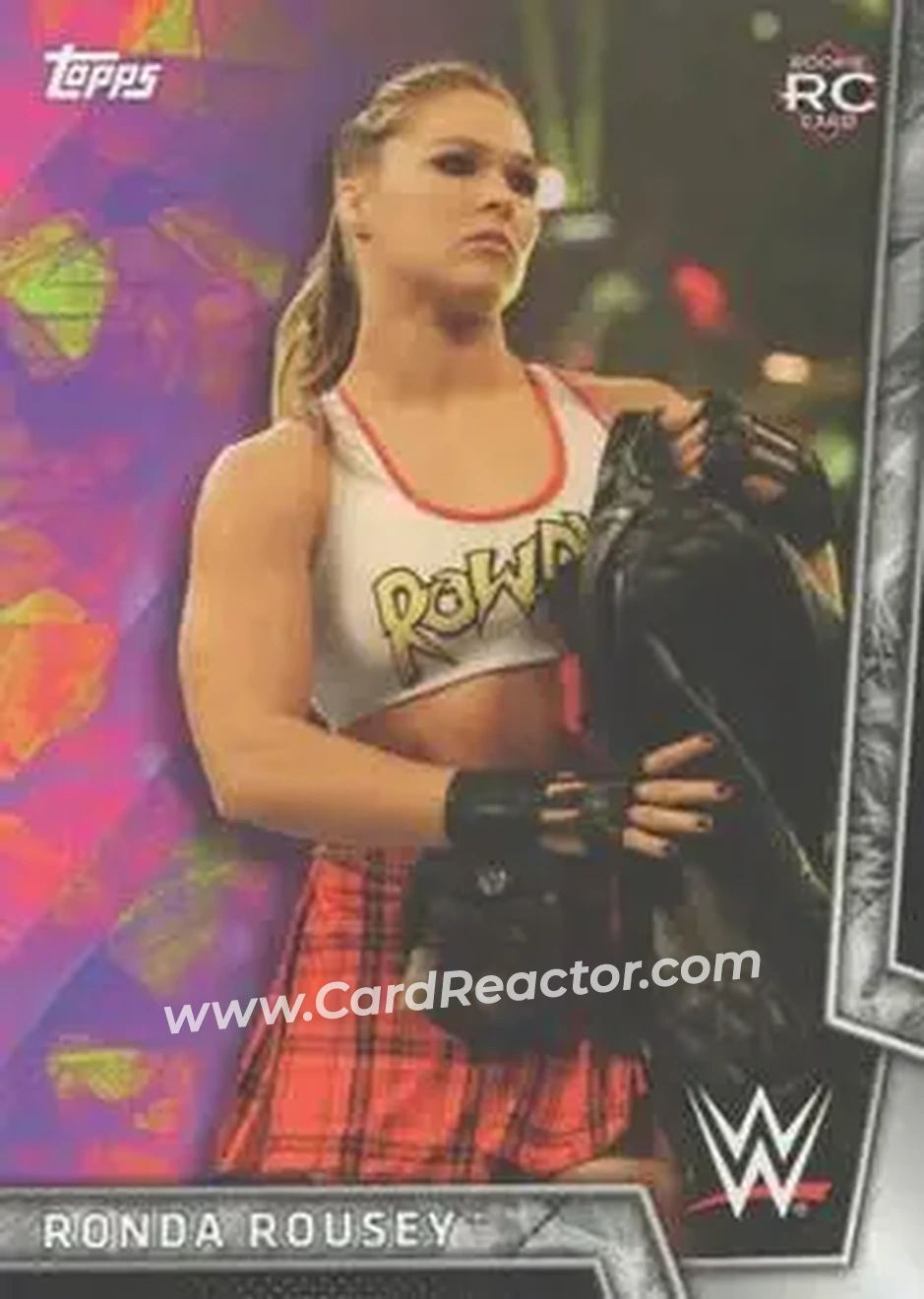 2018 Topps WWE Women's Division #25 - Ronda Rousey