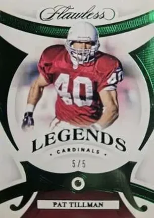 2020 Panini Flawless - Emeralds #71 - Pat Tillman - Arizona Cardinals