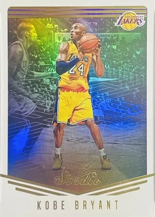 2016-17 Panini Studio #75 - Kobe Bryant