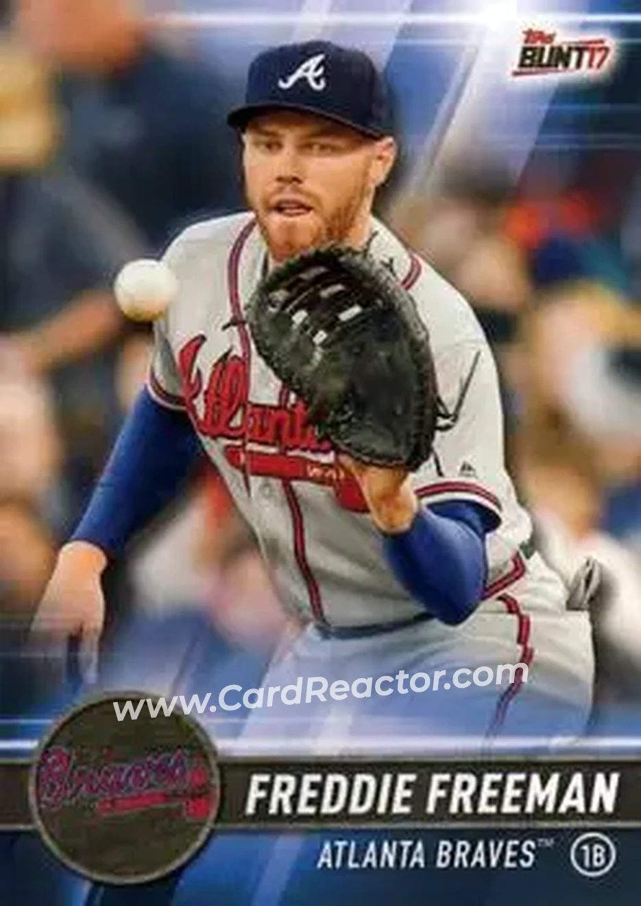 2017 Topps Bunt #32 - Freddie Freeman - Atlanta Braves