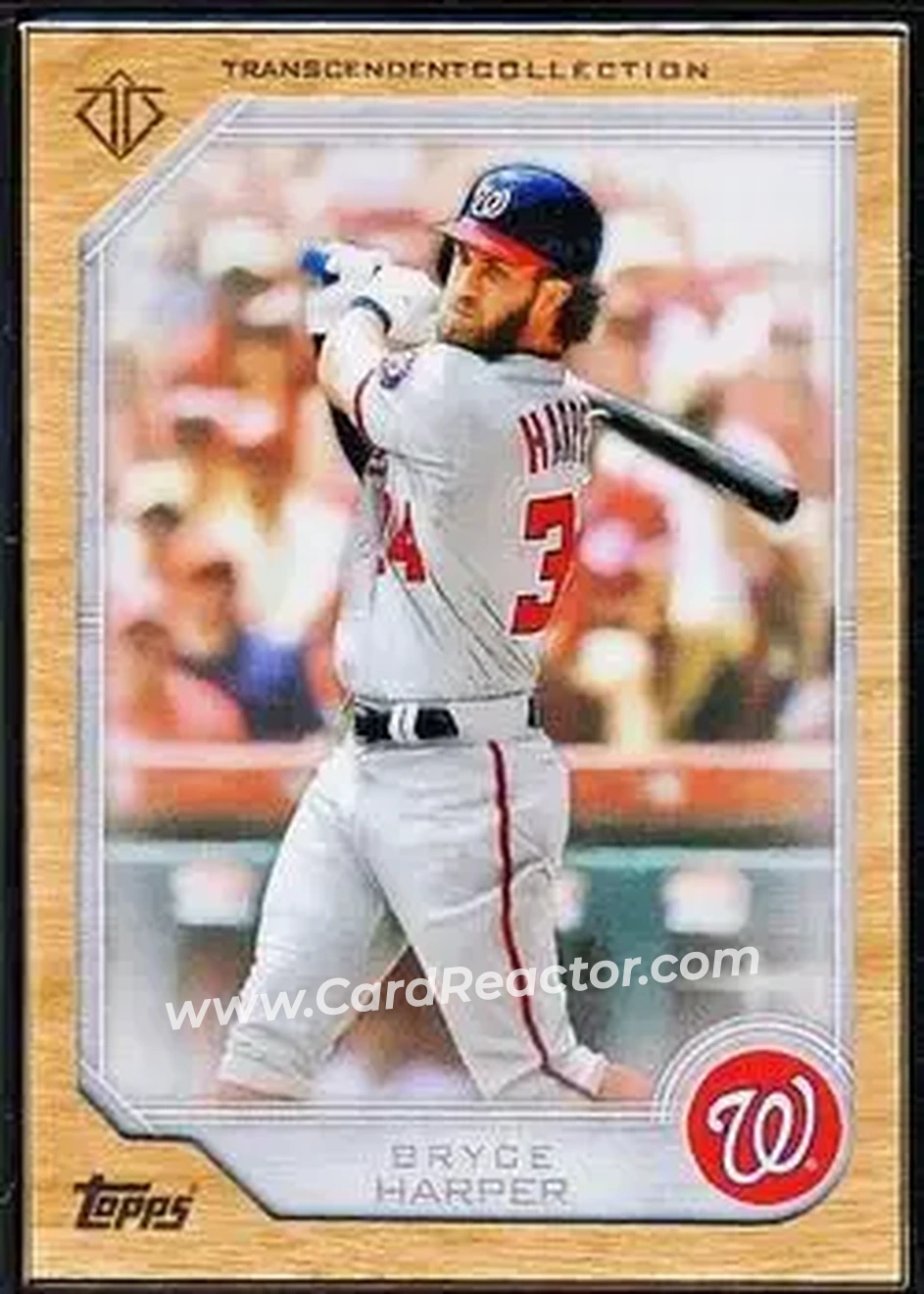 2017 Topps Transcendent Collection #4 - Bryce Harper - Washington Nationals