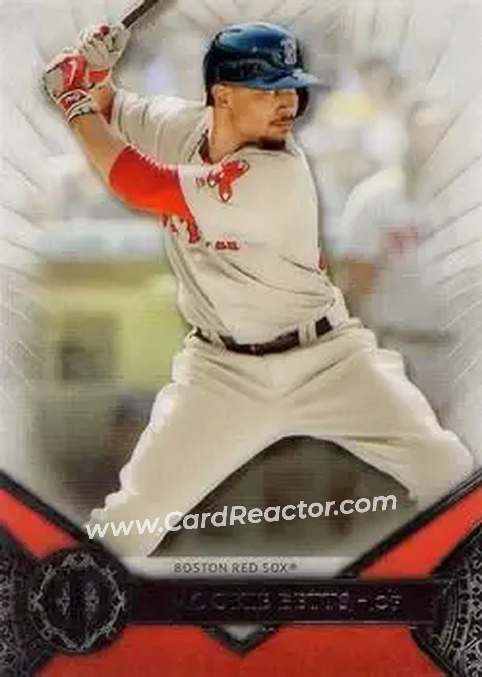 2017 Topps Tribute #24 - Mookie Betts - Boston Red Sox