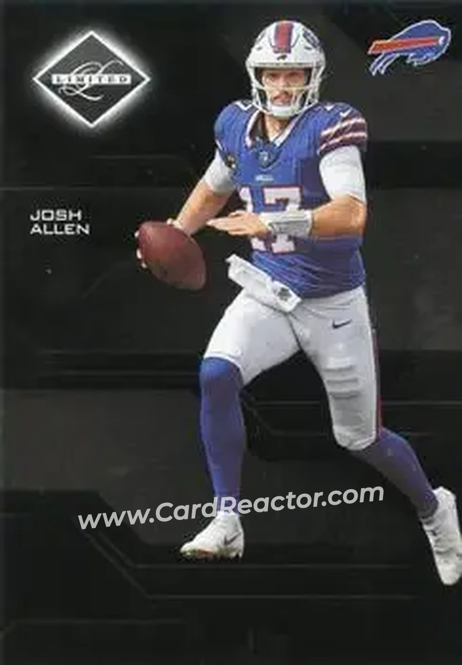 2023 Panini Limited - 2005 Limited Tribute Vets #8 - Josh Allen - Buffalo Bills - Front