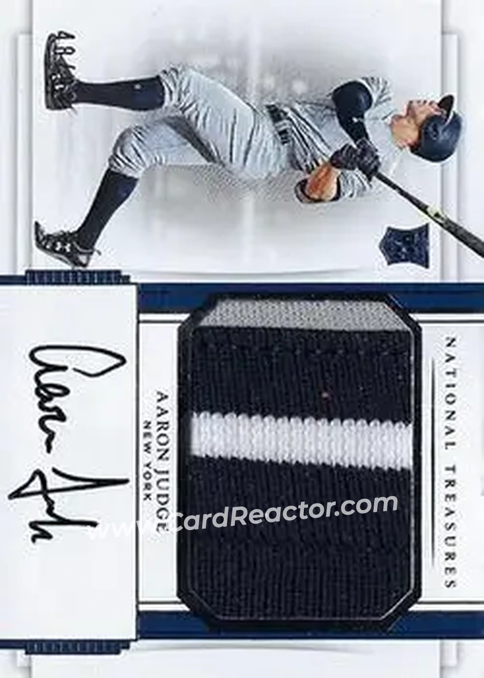 2017 Panini National Treasures #162 - Aaron Judge - New York Yankees