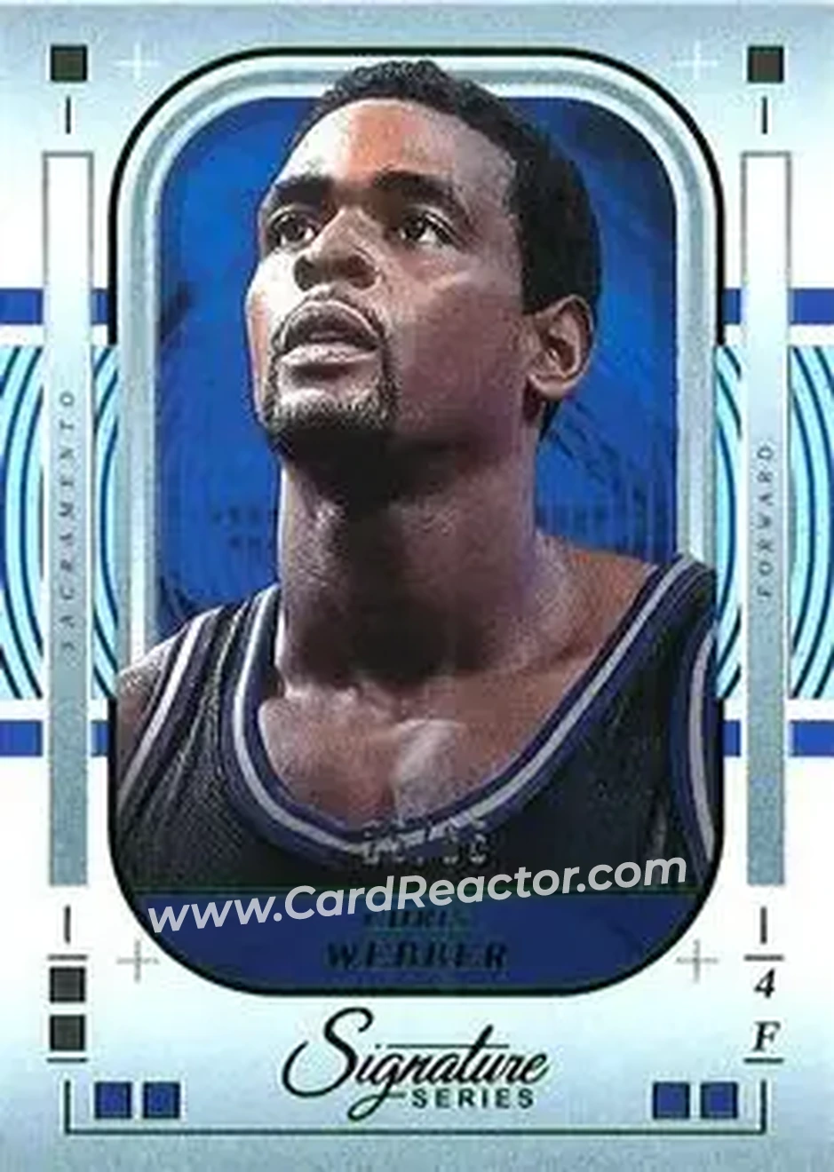2025-26 Panini Signature Series - Green #95 - Chris Webber - Sacramento Kings