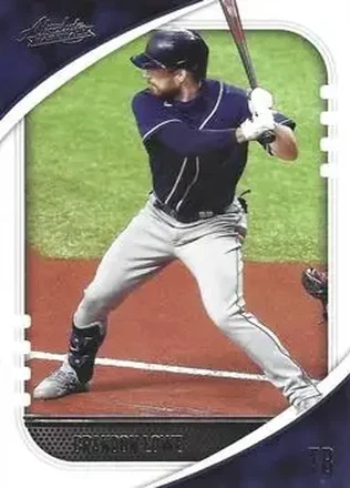 2021 Panini Absolute - Retail #45 - Brandon Lowe - Tampa Bay Rays