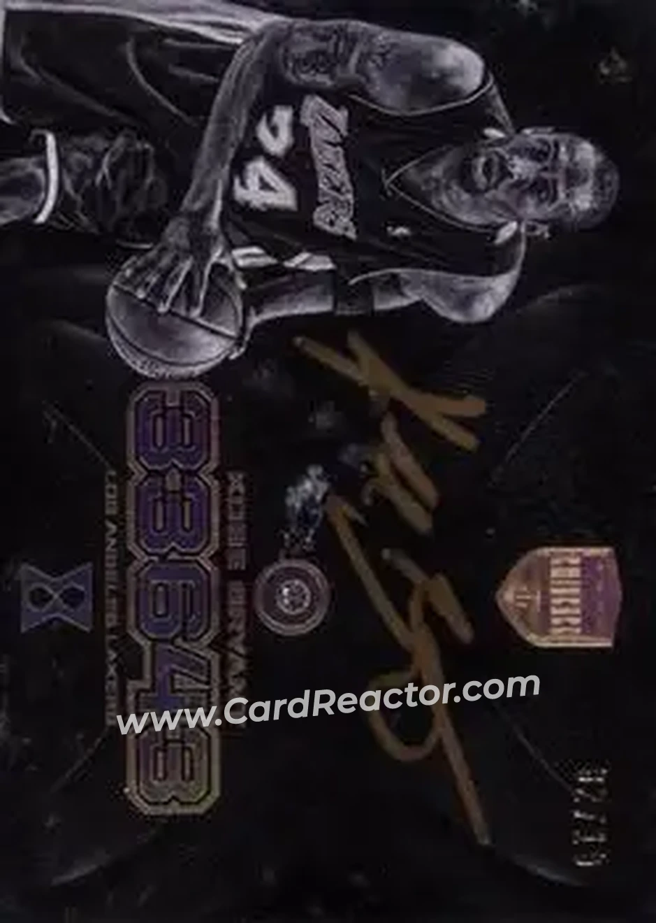 2017-18 Panini Kobe Eminence - All-Time Buckets Diamond Autograph #6 - Kobe Bryant - Los Angeles Lakers - Front
