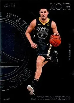 2017-18 Panini Noir #102 - Klay Thompson - Golden State Warriors