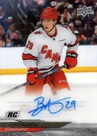 2024-25 Upper Deck Clear Cut #CC-BN - Bradly Nadeau - Carolina Hurricanes