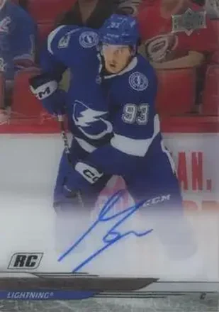2024-25 Upper Deck Clear Cut #CC-GG - Gage Goncalves - Tampa Bay Lightning