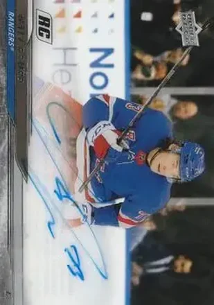 2024-25 Upper Deck Clear Cut #CC-RE - Matt Rempe - New York Rangers
