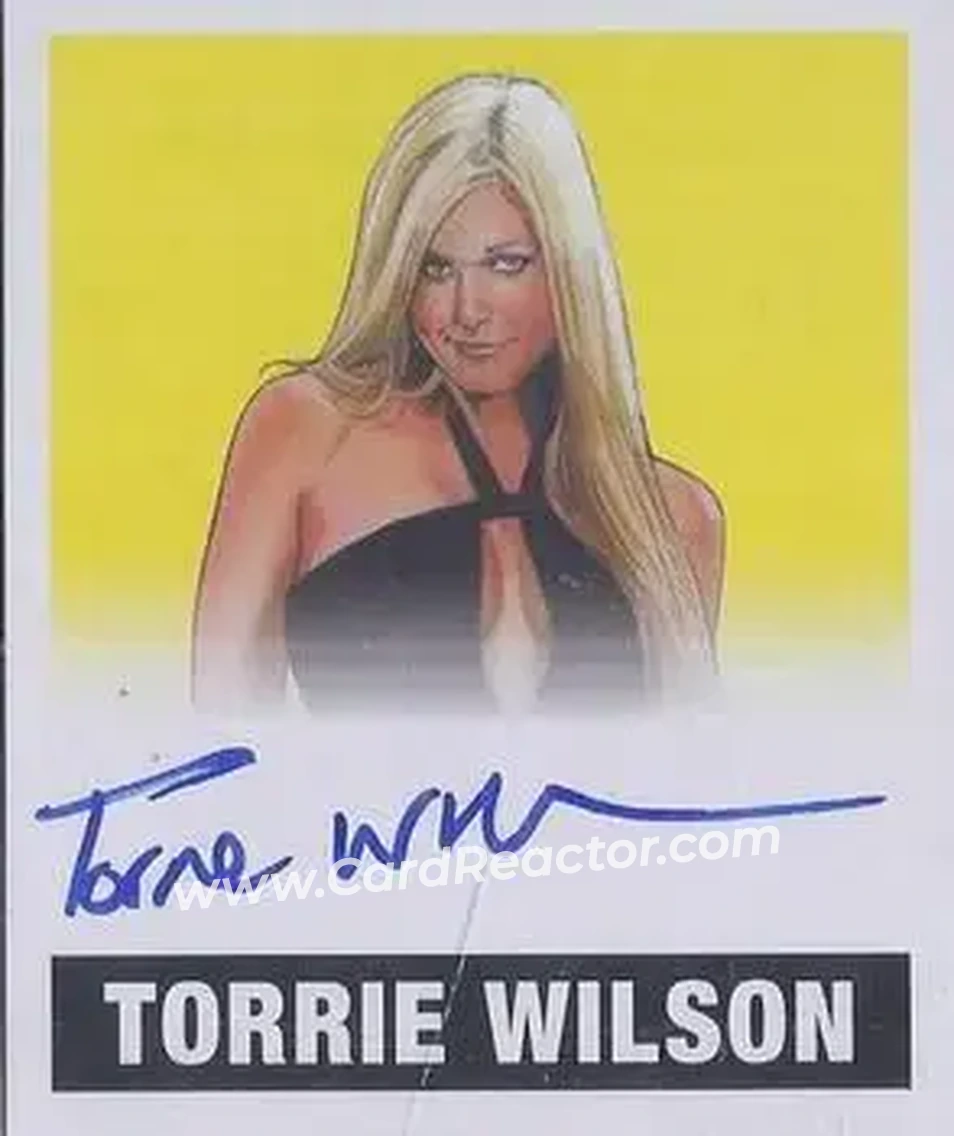 2017 Leaf Originals - Yellow #TW1 - Torrie Wilson
