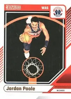2024-25 Donruss #72 - Jordan Poole - Washington Wizards