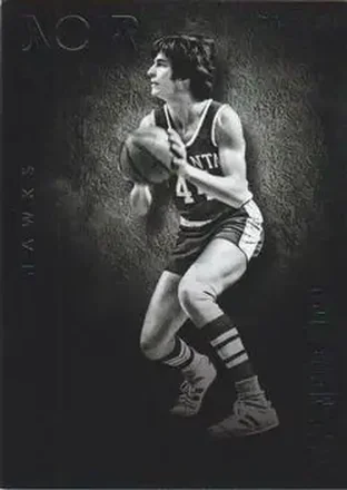 2014-15 Panini Noir #38 - Pete Maravich - Atlanta Hawks