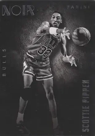 2014-15 Panini Noir #48 - Scottie Pippen - Chicago Bulls