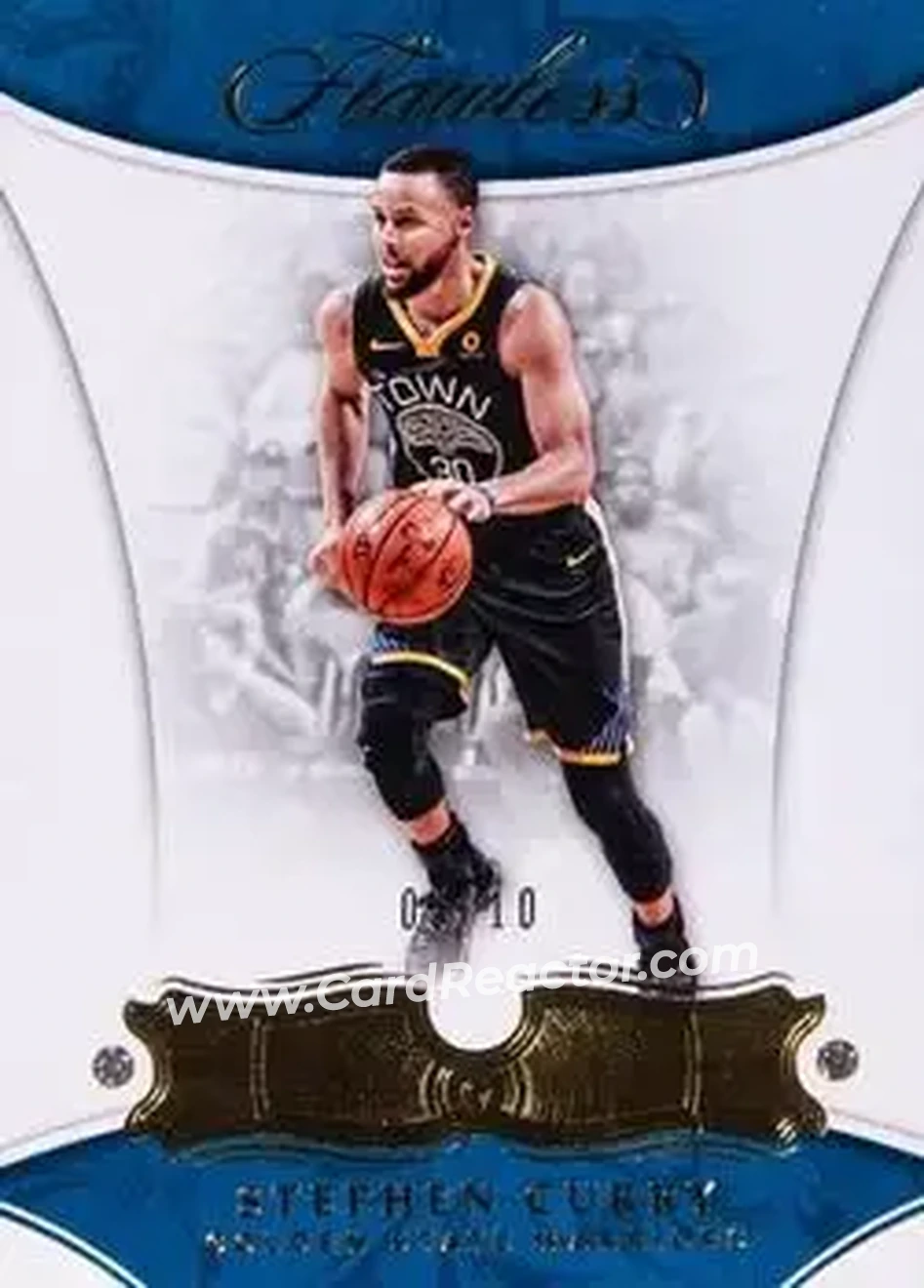2017-18 Panini Flawless - Double #18 - Stephen Curry - Golden State Warriors