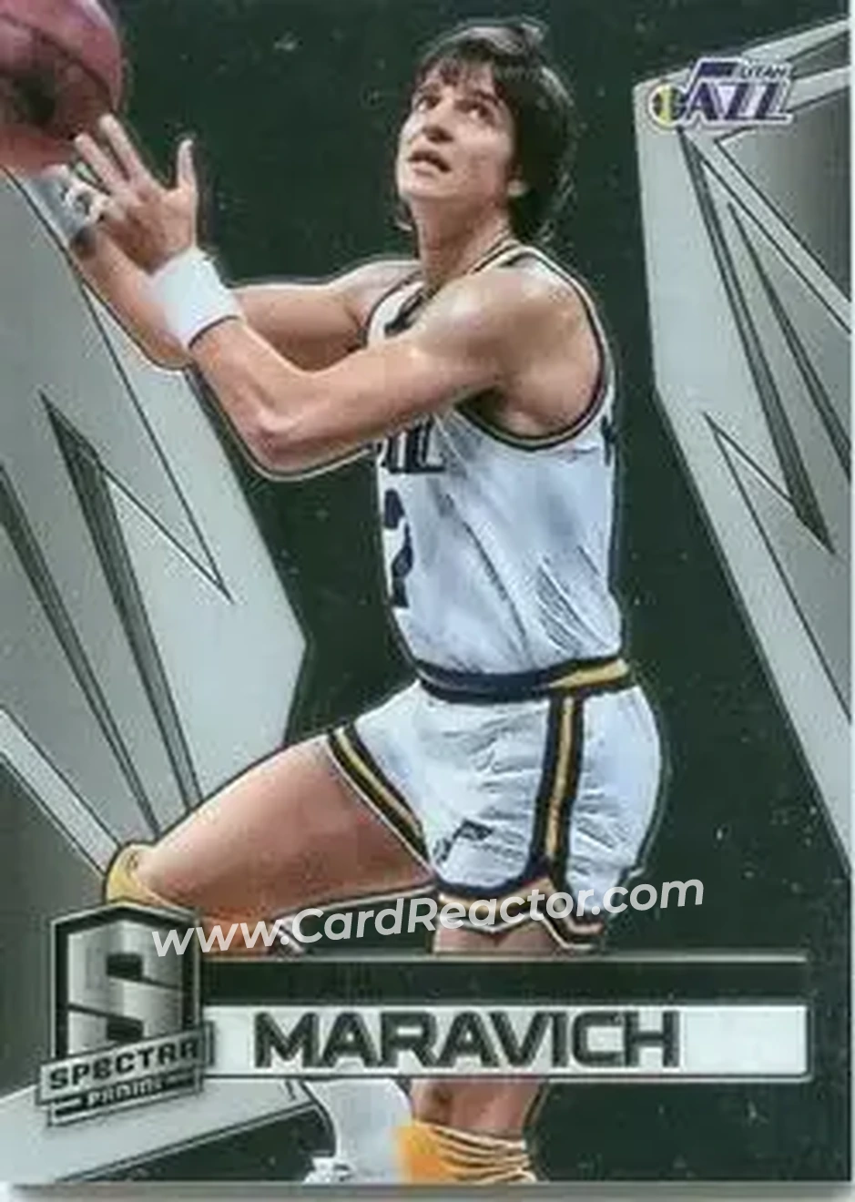 2014-15 Panini Spectra #9 - Pete Maravich - New Orleans Jazz