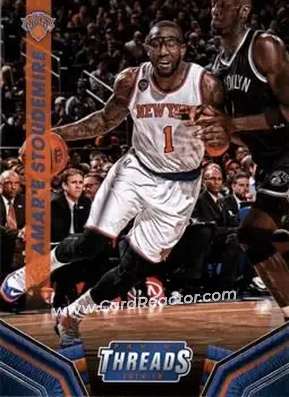2014-15 Panini Threads #5 - Amar'e Stoudemire - New York Knicks