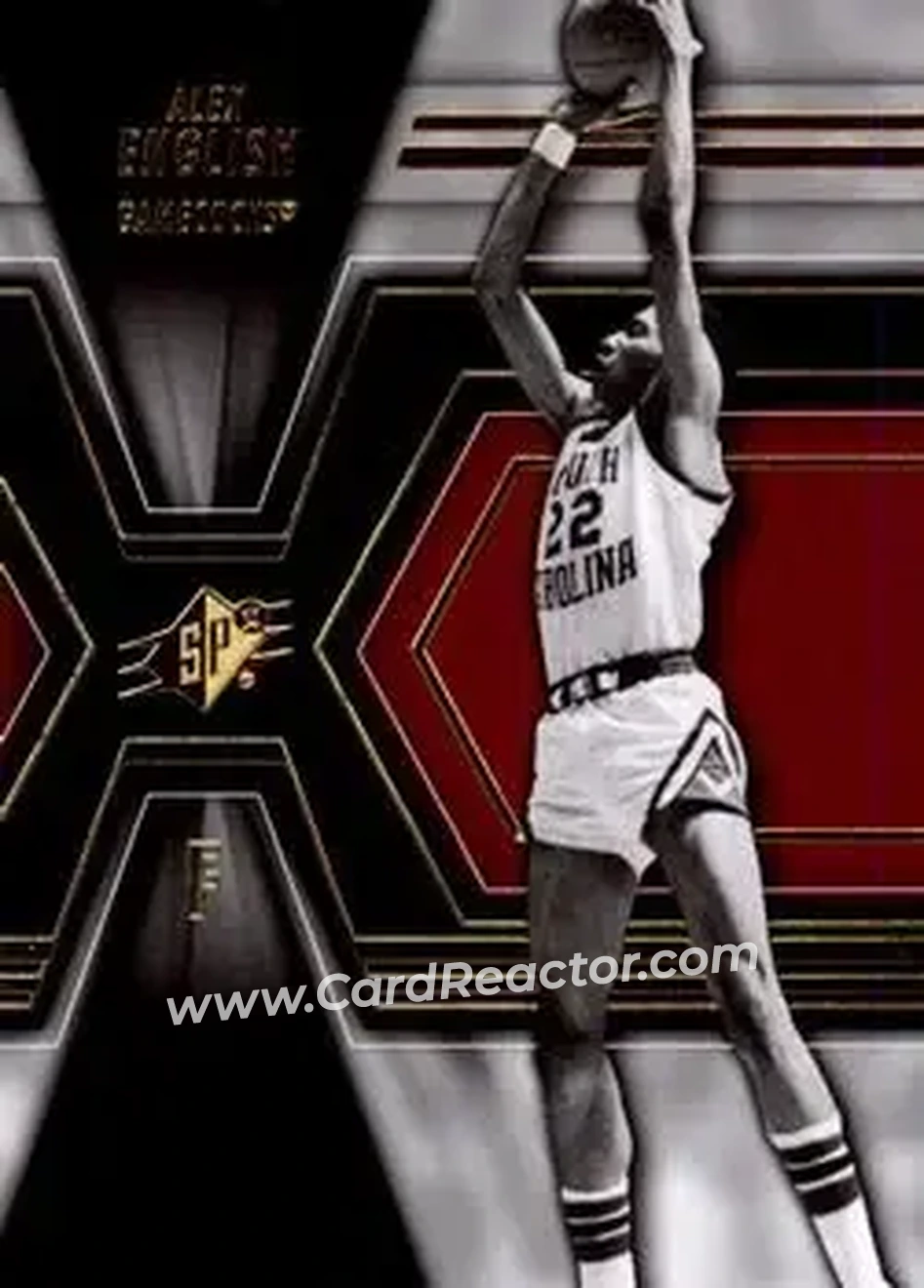 2014-15 SPx #10 - Alex English - South Carolina Gamecocks