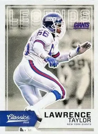 2016 Panini Classics #139 - Lawrence Taylor - New York Giants
