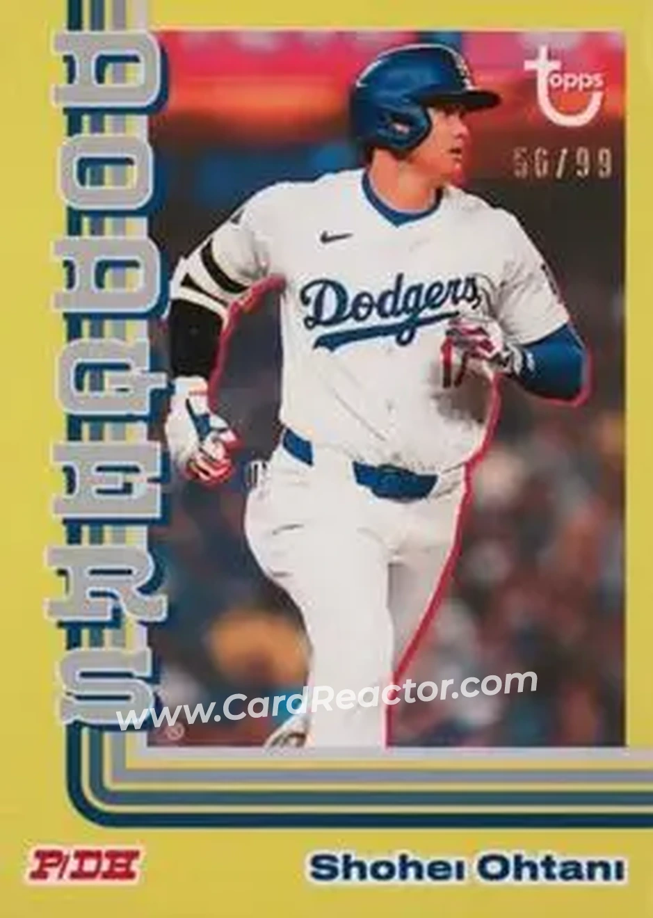 2024 Topps Brooklyn Collection - Chartreuse #24 - Shohei Ohtani - Los Angeles Dodgers