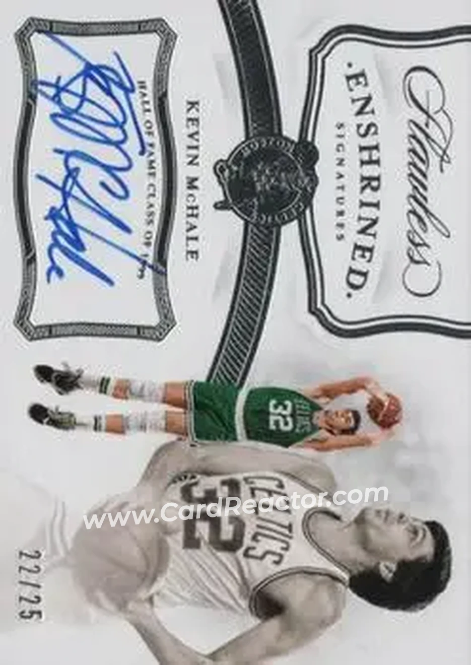 2020-21 Panini Flawless - 2019-20 Panini Flawless Update I: Enshrined Signatures #ES-KMH - Kevin McHale - Boston Celtics - Front 2020-21 Panini Flawless - 2019-20 Panini Flawless Update I: Enshrined Signatures #ES-KMH - Kevin McHale - Boston Celtics - Front