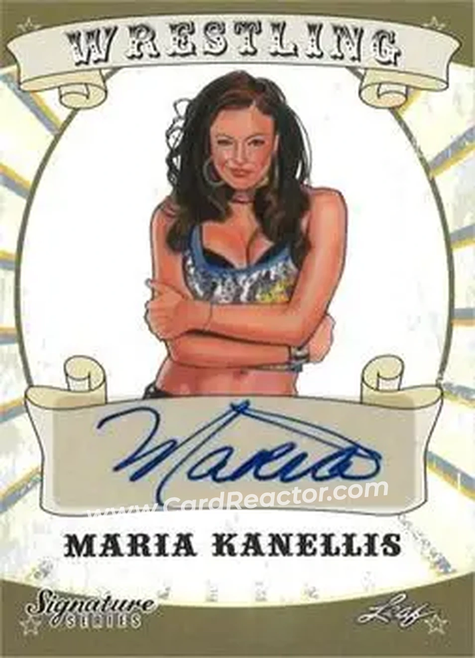 2016 Leaf Signature Series #51 - Maria Kanellis