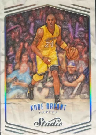 2016-17 Panini Studio #275 - Kobe Bryant - Los Angeles Lakers