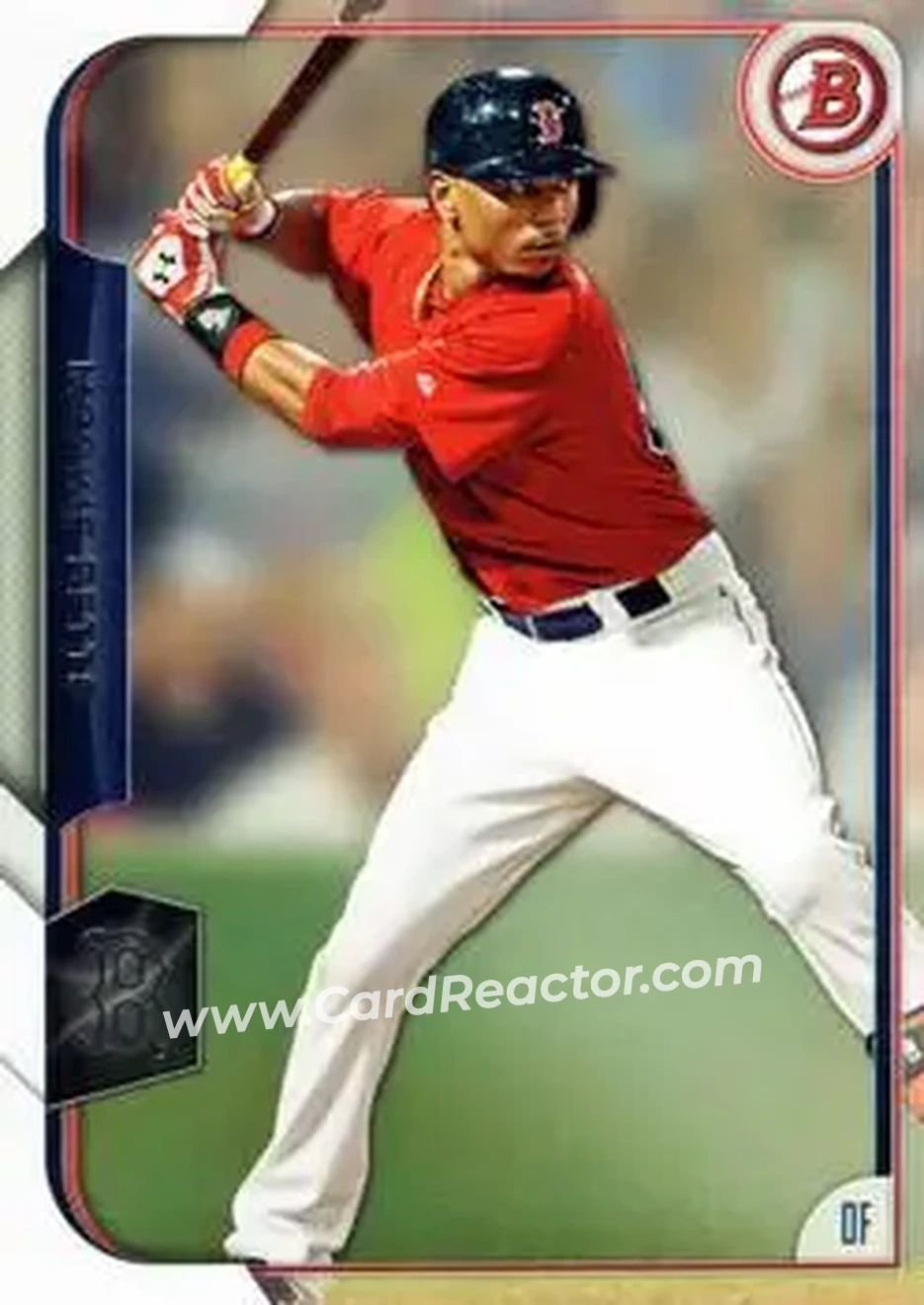 2015 Bowman #27 - Mookie Betts - Boston Red Sox