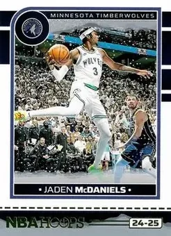 2024-25 Hoops Winter #6 - Jaden McDaniels - Minnesota Timberwolves