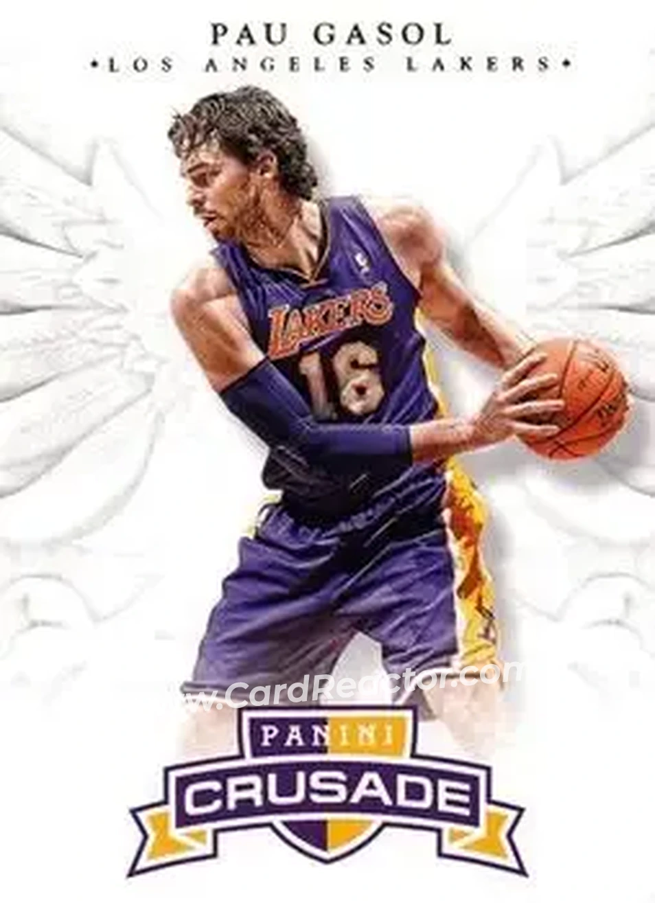 2012-13 Panini Crusade #6 - Pau Gasol - Los Angeles Lakers