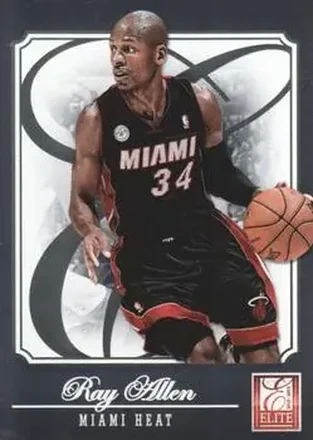 2012-13 Panini Elite #37 - Ray Allen - Miami Heat