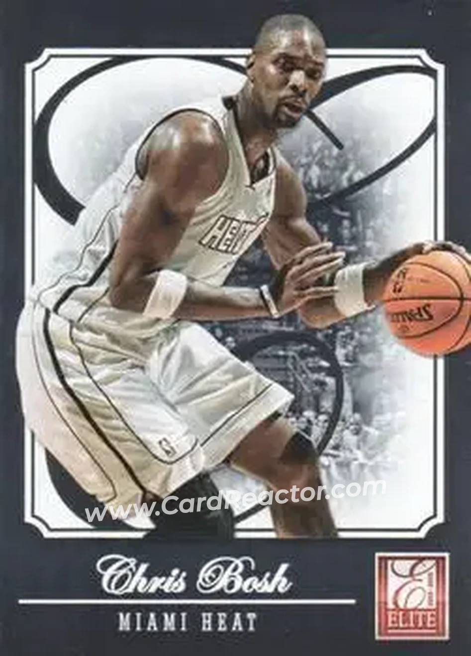 2012-13 Panini Elite #65 - Chris Bosh - Miami Heat