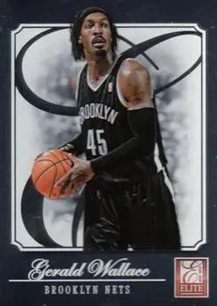 2012-13 Panini Elite #66 - Gerald Wallace - Brooklyn Nets